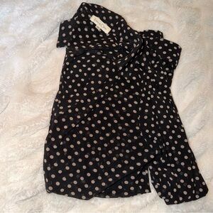 Eden & Olivia Women's Long Sleeve Sheer Blouse XL